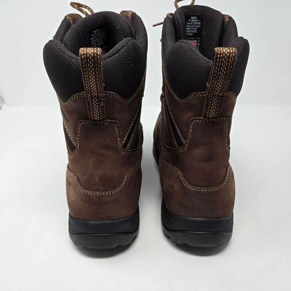 LL BEAN STORM CHASER BROWN LEATHER WATERPROOF INSULATED DUCK BOOTS MENS 14 M - Picture 5 of 9